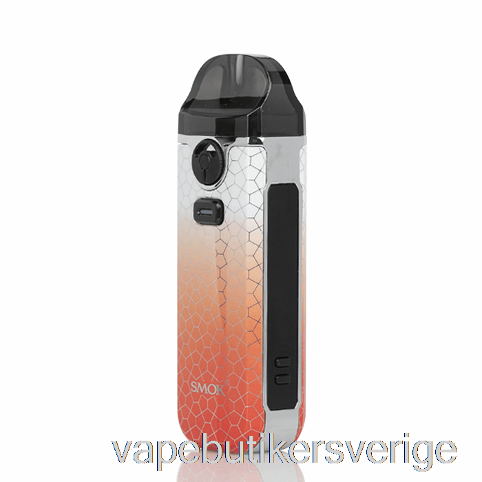 Vape Sverige Smok Nord 4 80w Pod Kit Röd Grå Rustning